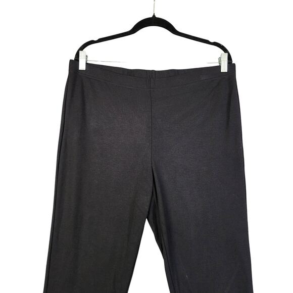 Chicos Fabulously Slimming Pants Womens 2.5 US 14 Black Pull On Stretch Comfort - Picture 2 of 12